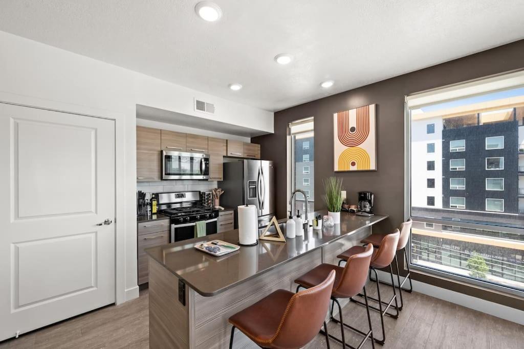 Ferienwohnung Lux 2 Bd Boho In Heart Of Slc Salt Lake City Exterior foto
