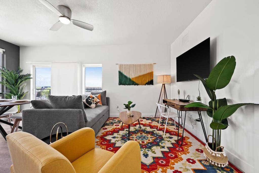 Ferienwohnung Lux 2 Bd Boho In Heart Of Slc Salt Lake City Exterior foto
