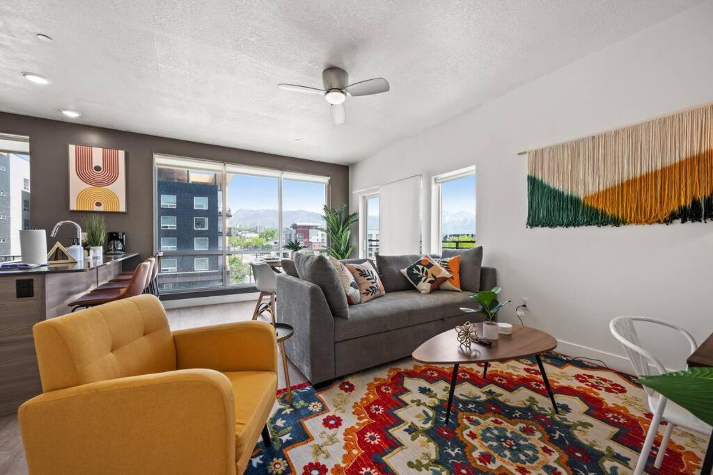 Ferienwohnung Lux 2 Bd Boho In Heart Of Slc Salt Lake City Exterior foto